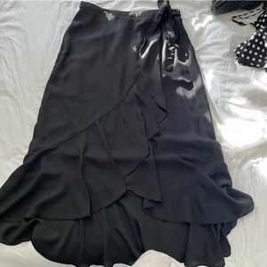 Asymmetrical Maxi Skirt